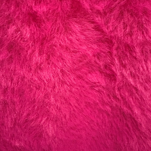 Rachel Zoe Fuzzy Pink Sleeveless Sweater Sz M - Picture 8 of 14